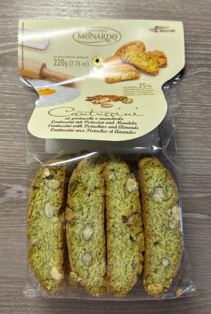 Fotografie - Cantuccini ai pistacchi e mandorle Monardo