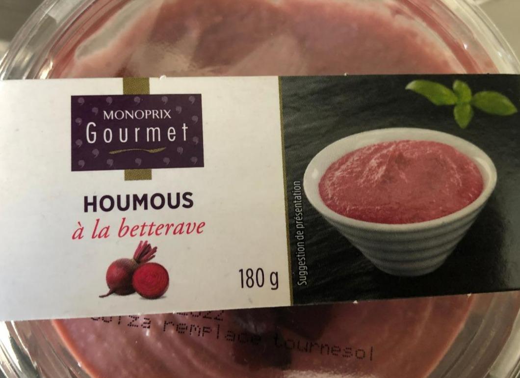 Fotografie - Monoprix Houmous á la betterave