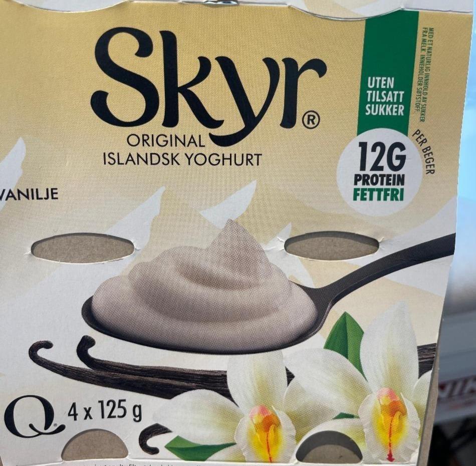 Fotografie - Vanilje 12g protein Skyr