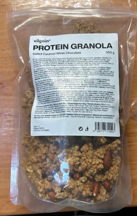 Fotografie - Protein Granola Salted Caramel White Chocholate Vilgain