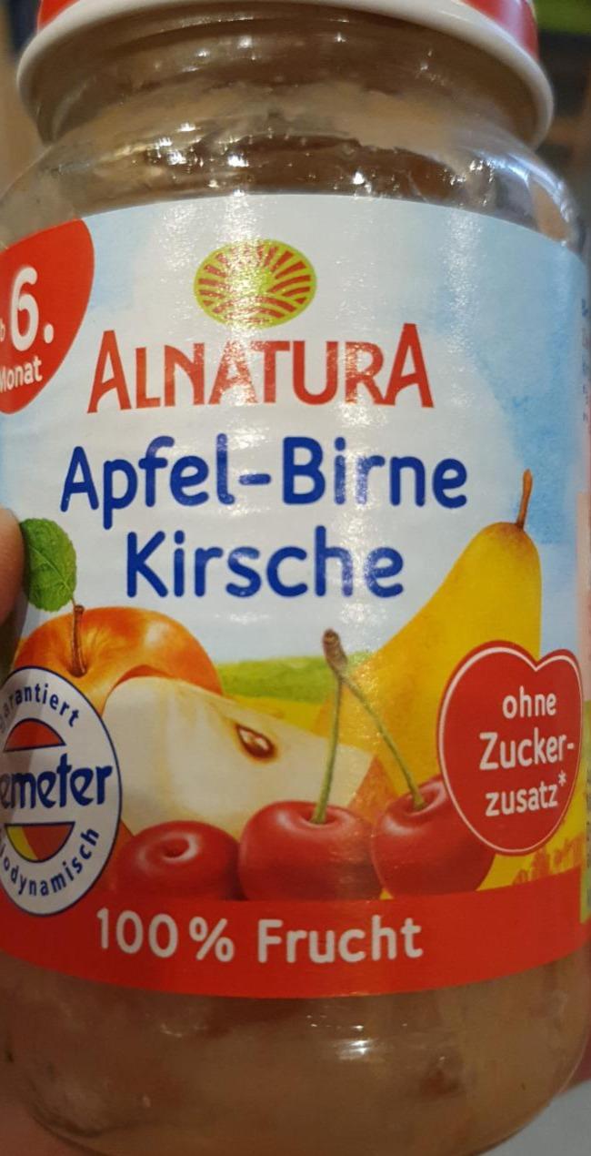 Fotografie - Apfel-Birne Kirsch Alnatura