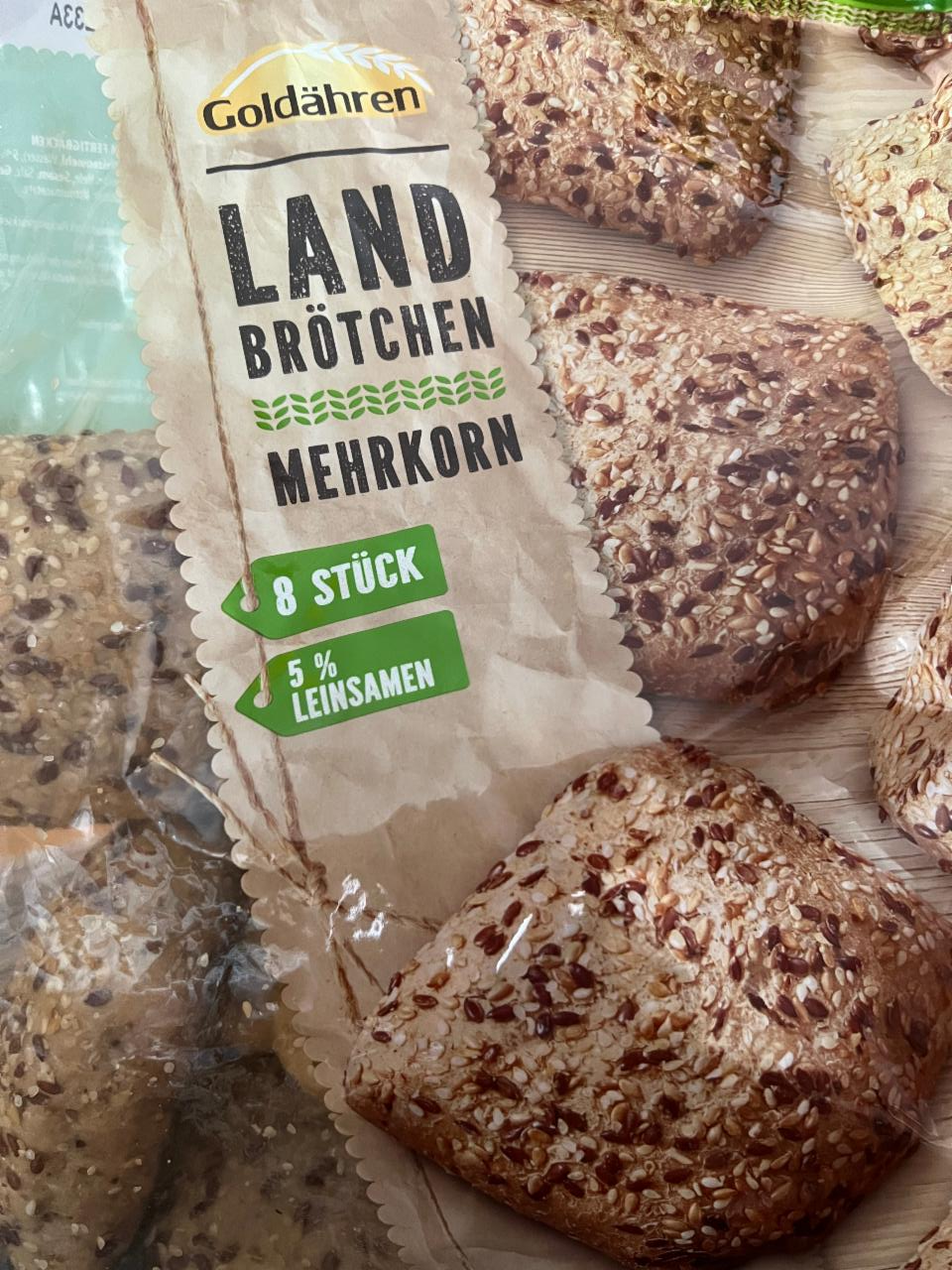 Fotografie - Landbrötchen Mehrkorn Goldähren