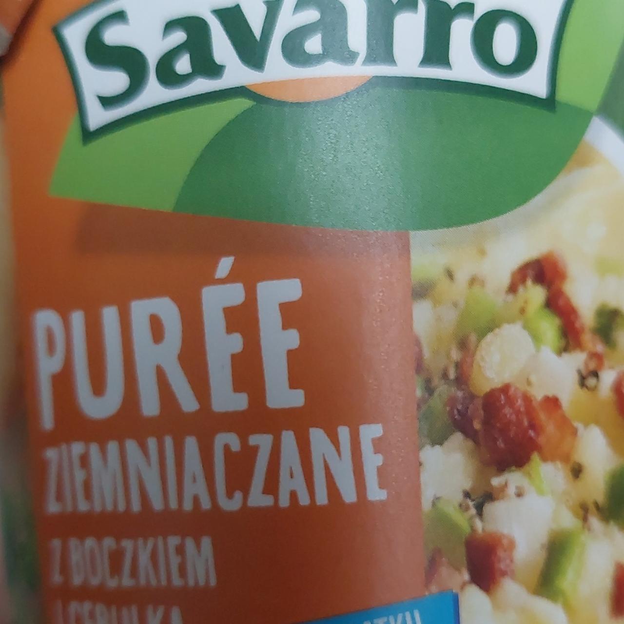 Fotografie - Purée ziemniaczane z boczkiem i cebulką Savarro