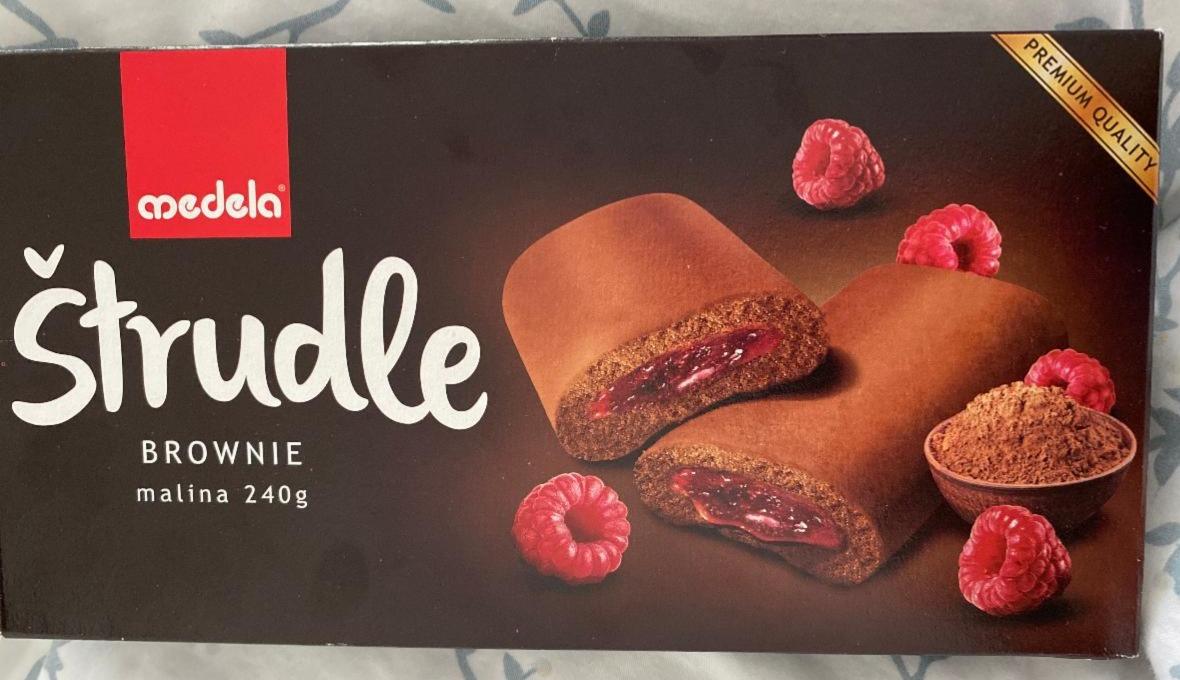 Fotografie - Štrudle Brownie malina Medela