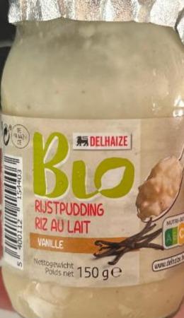 Fotografie - Bio rustpudding vanille Delhaize