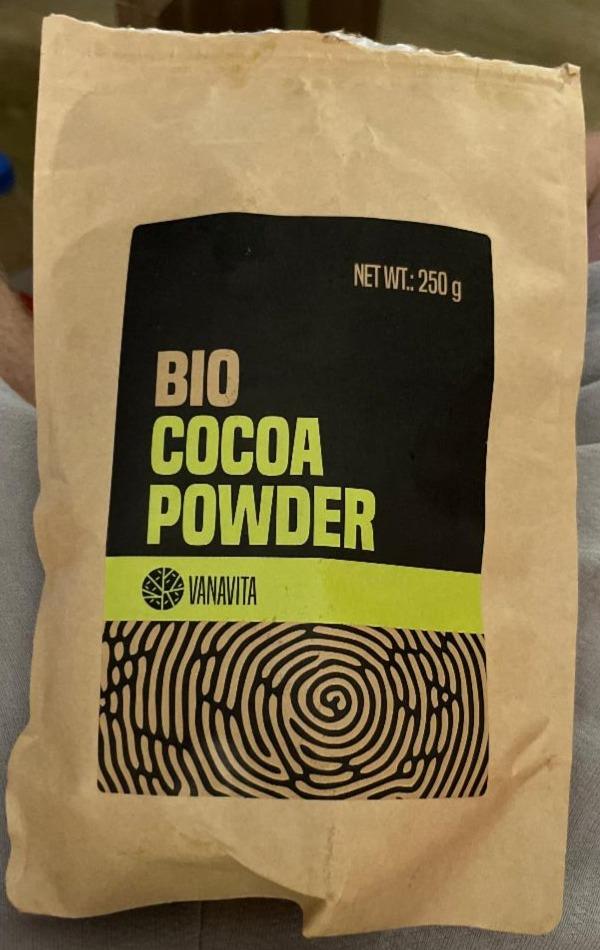 Fotografie - Bio Cocoa powder VanaVita