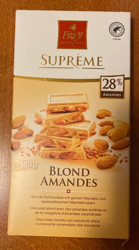 Fotografie - Suprême Blond Amandes Frey