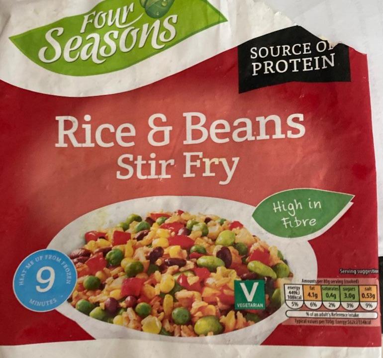 Fotografie - Rice & Beans Stir Fry Aldi