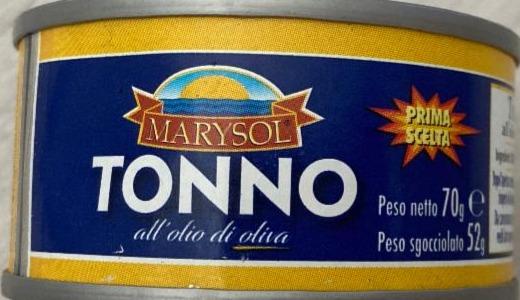 Fotografie - Tonno all olio di oliva Marysol