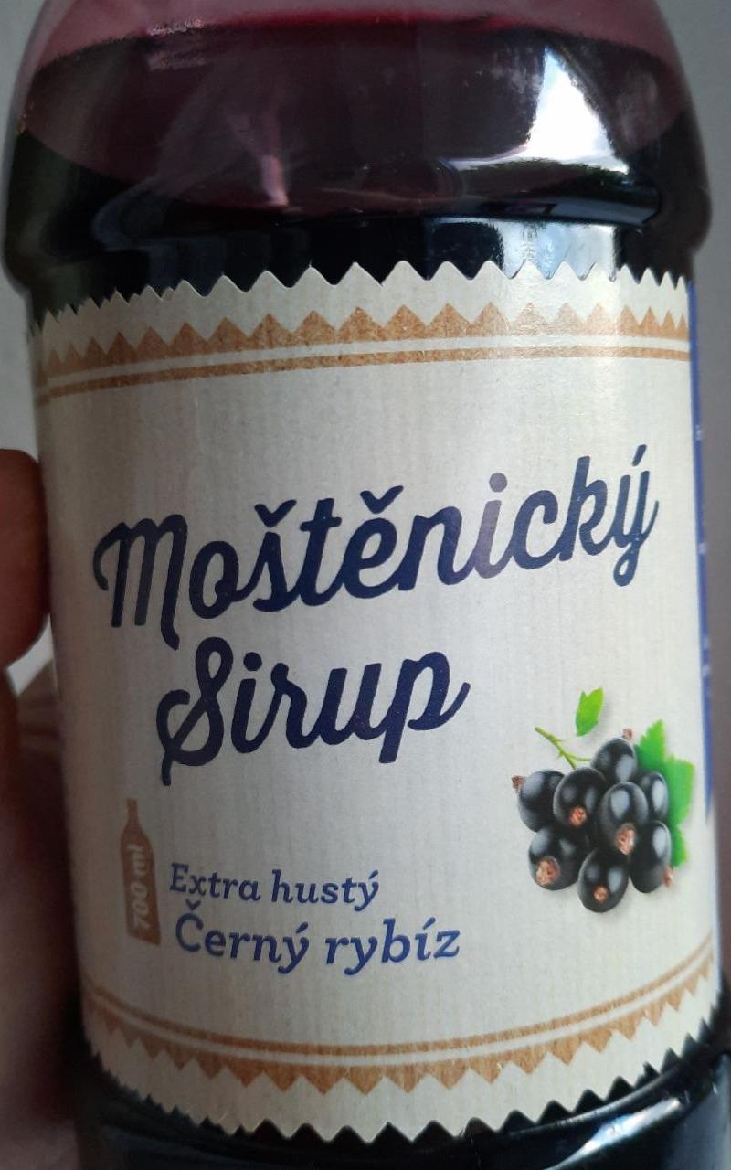 Fotografie - Moštěnický sirup Extra hustý Černý rybíz