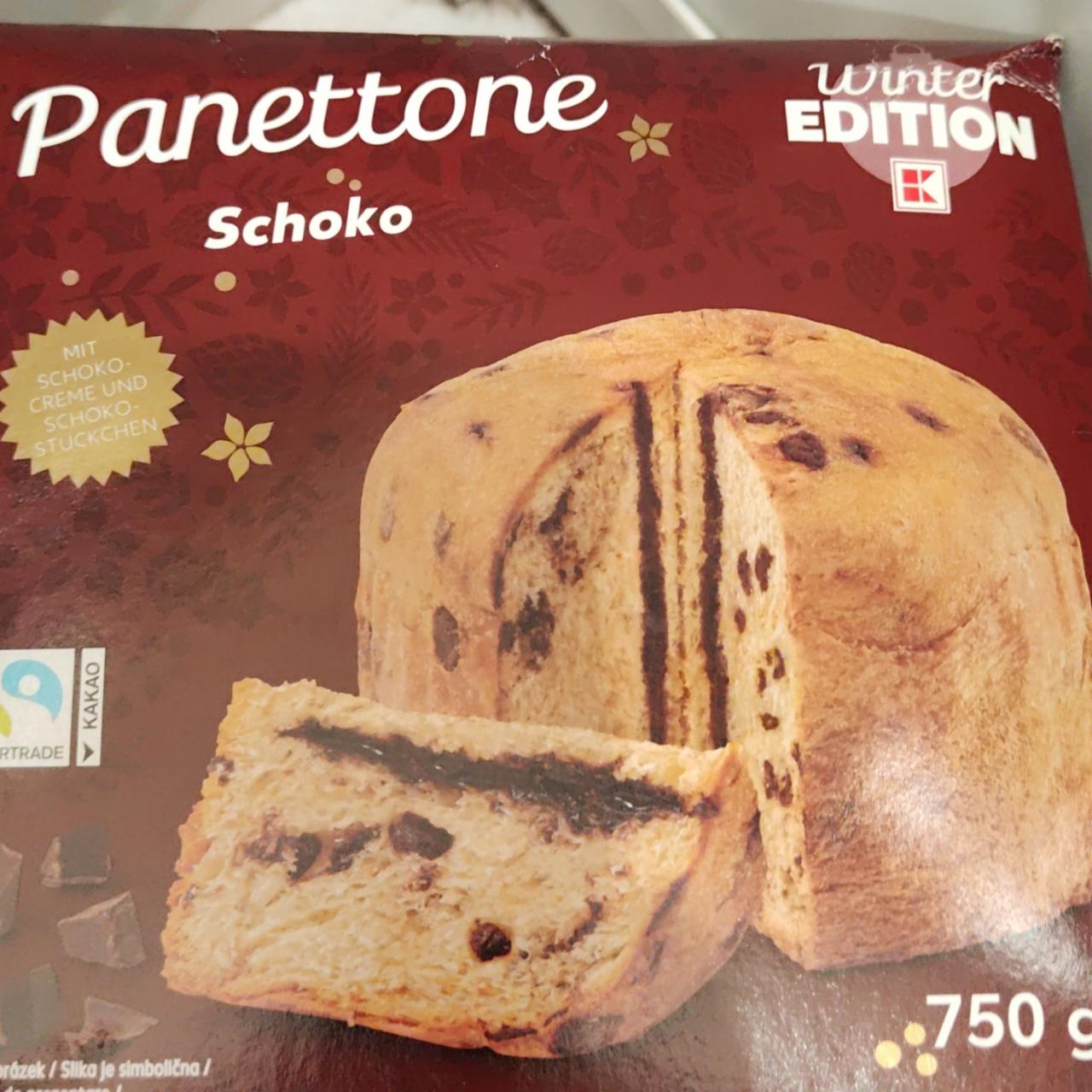 Fotografie - Panettone Schoko Kaufland