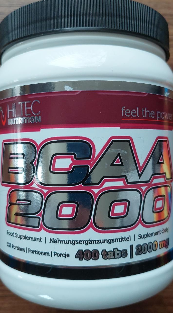 Fotografie - BCAA 2000 HI TEC NUTRITION