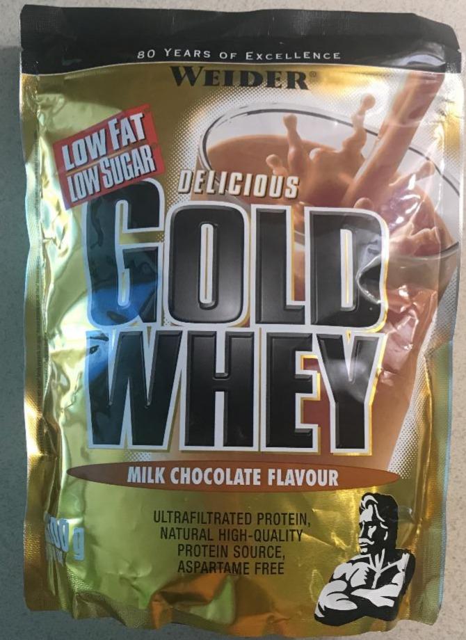 Fotografie - Gold Whey MIlk Chocolate Weider