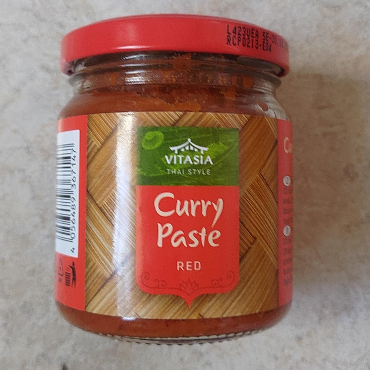 Fotografie - Curry paste red Vitasia