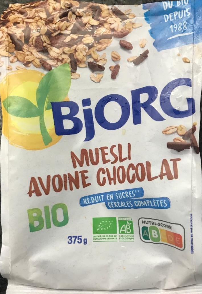 Fotografie - Ovesné müsli s čokoládou Bjorg