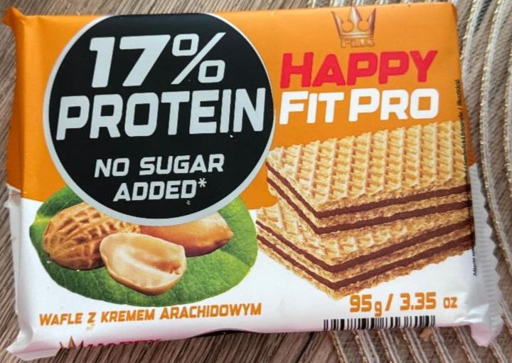 Fotografie - Wafle z kremem arachidowym Happy Fit Pro