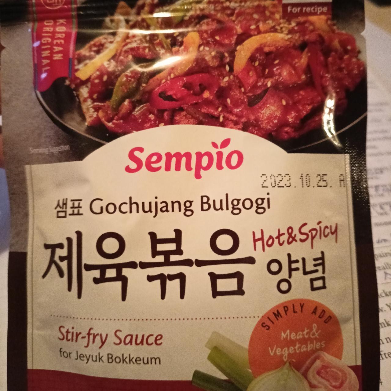 Fotografie - Gochujang Bulgogi Stir-Fry Sauce Sempio