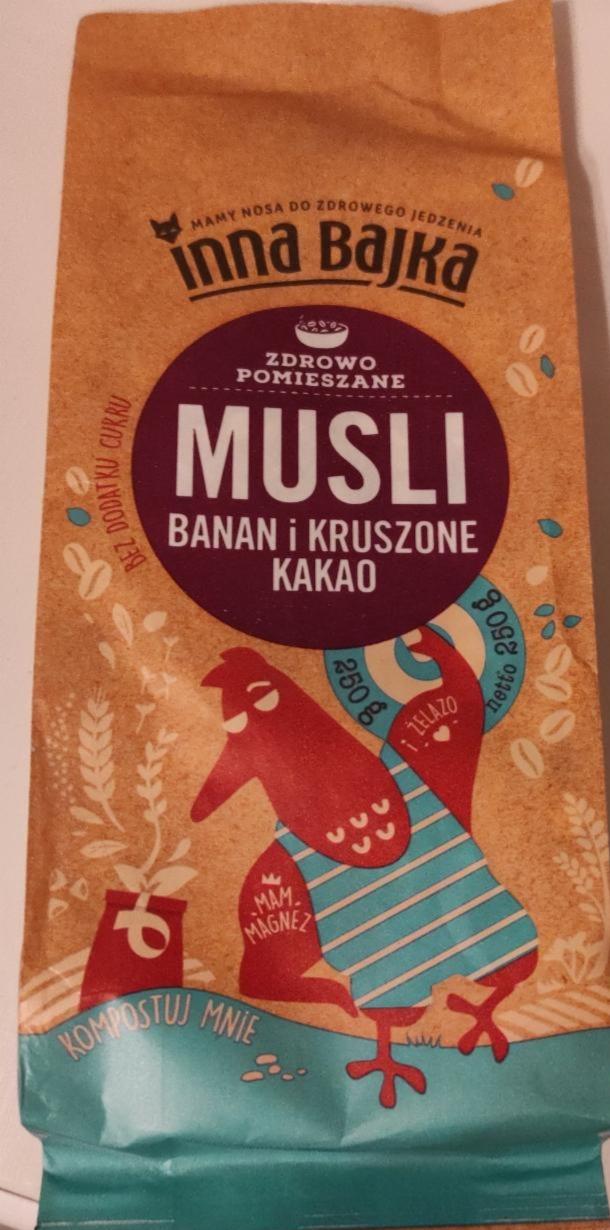 Fotografie - Musli banan i kruszone kakao Inna bajka