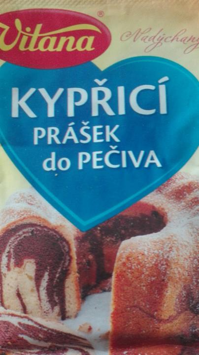 Fotografie - Kypřící prášek do pečiva Vitana