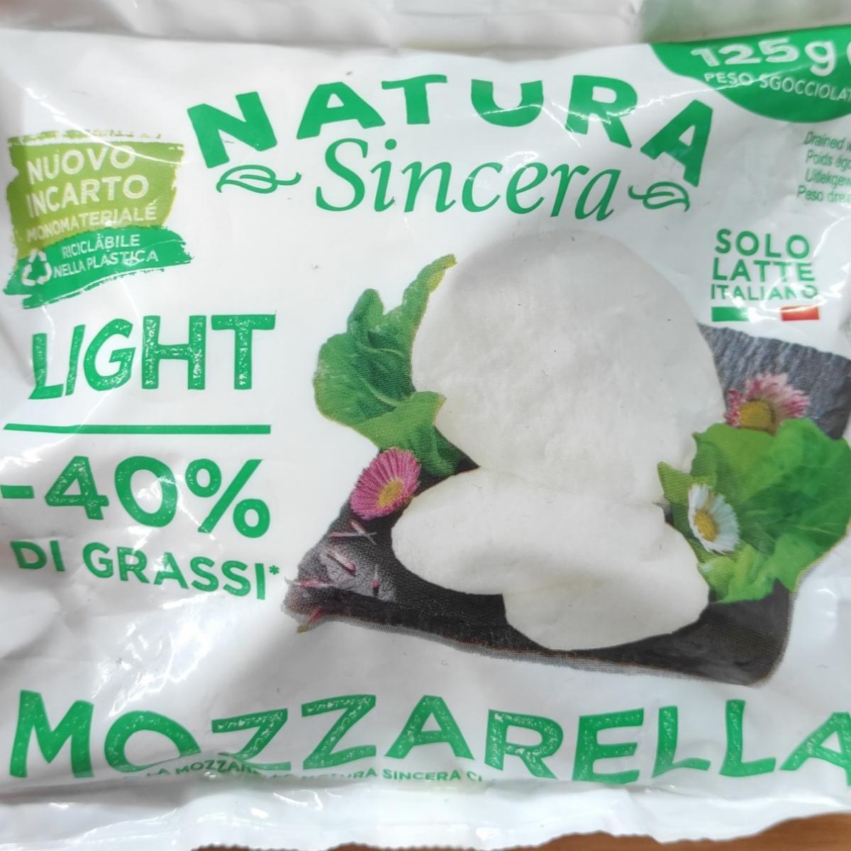 Fotografie - Mozzarella Natura Sincera