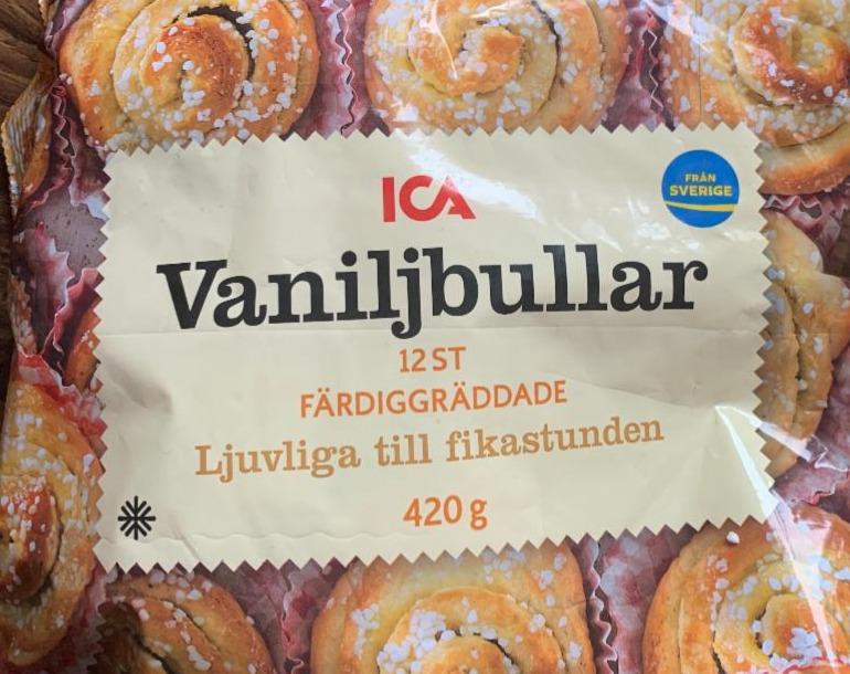 Fotografie - Vaniljbullar ICA