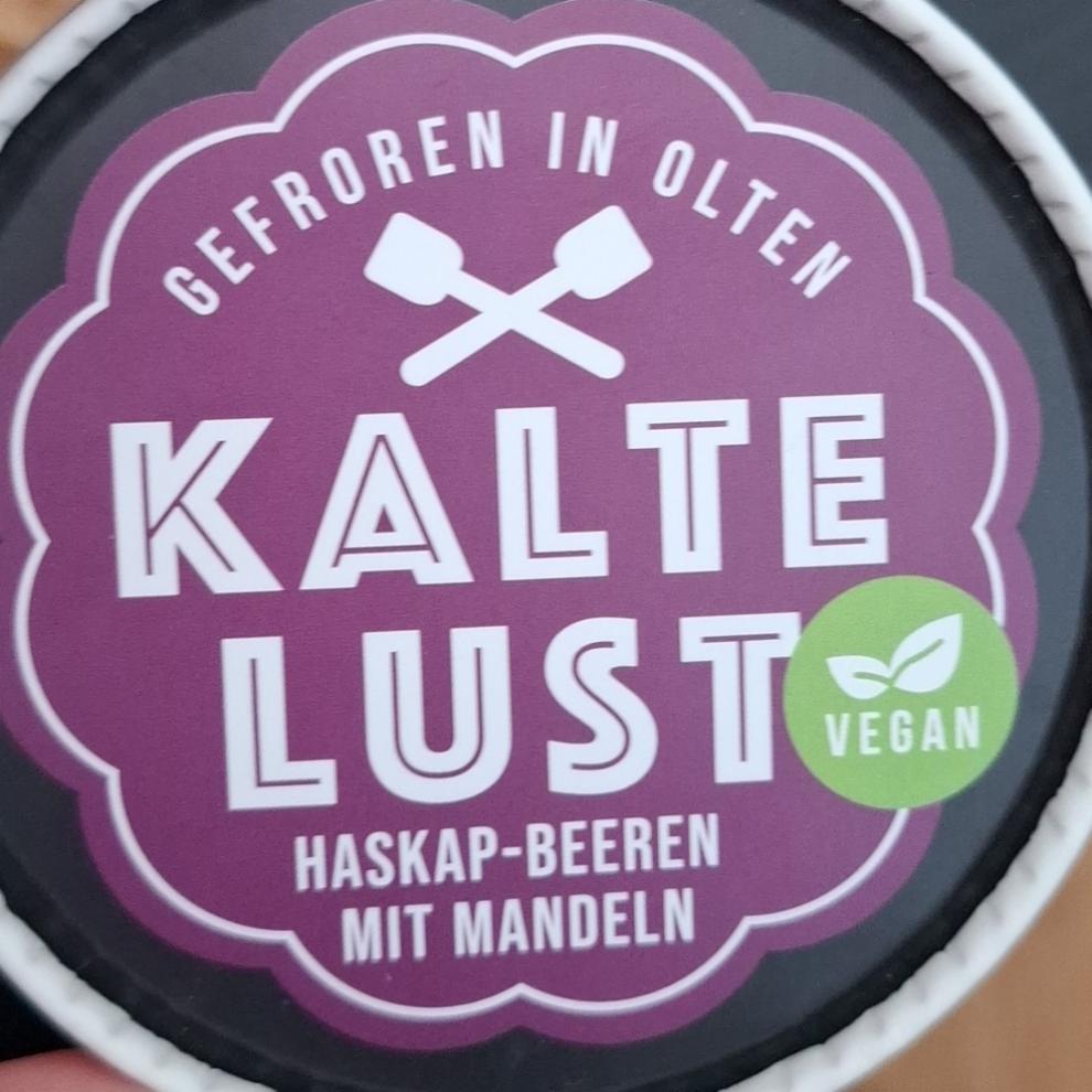 Fotografie - Haskap-beeren mit mandeln Kalte Lust