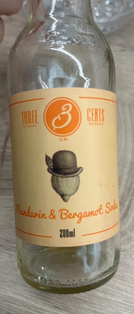 Fotografie - Mandarin & Bergamot soda Three Cents