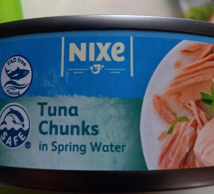 Fotografie - Tuna Chunks in Spring Water Nixe