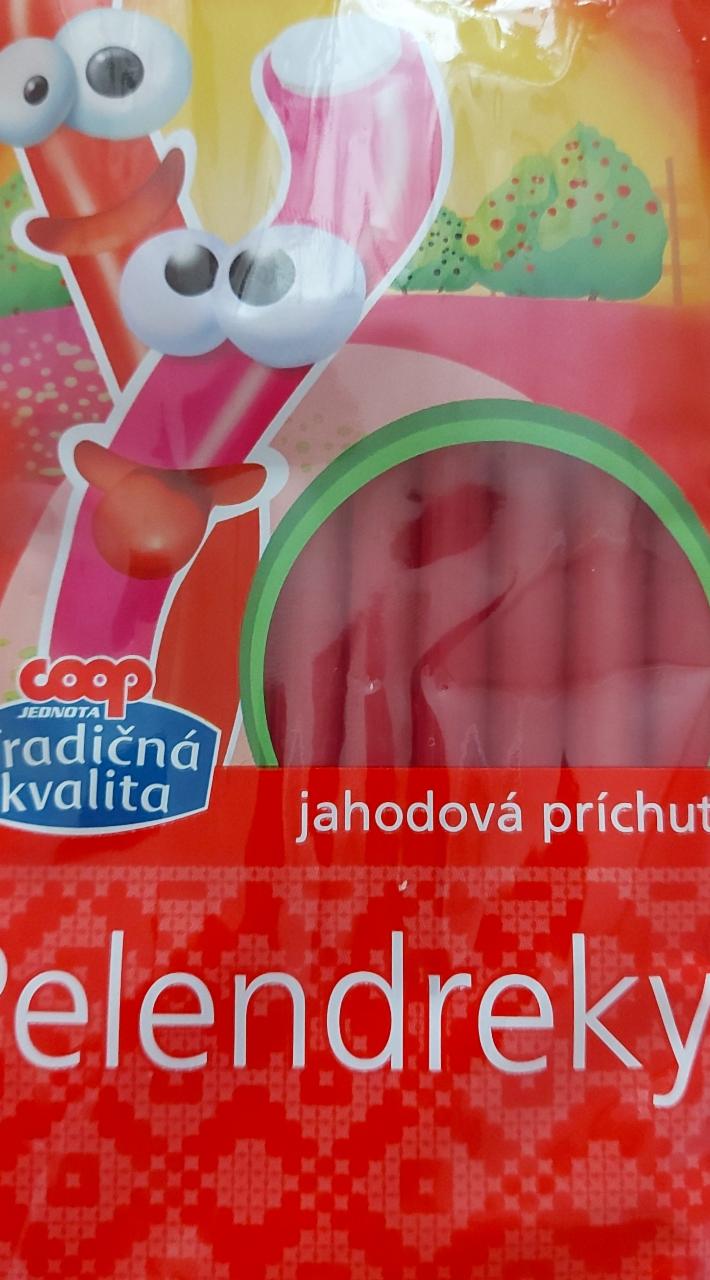 Fotografie - Pelendreky jahodová príchuť coop