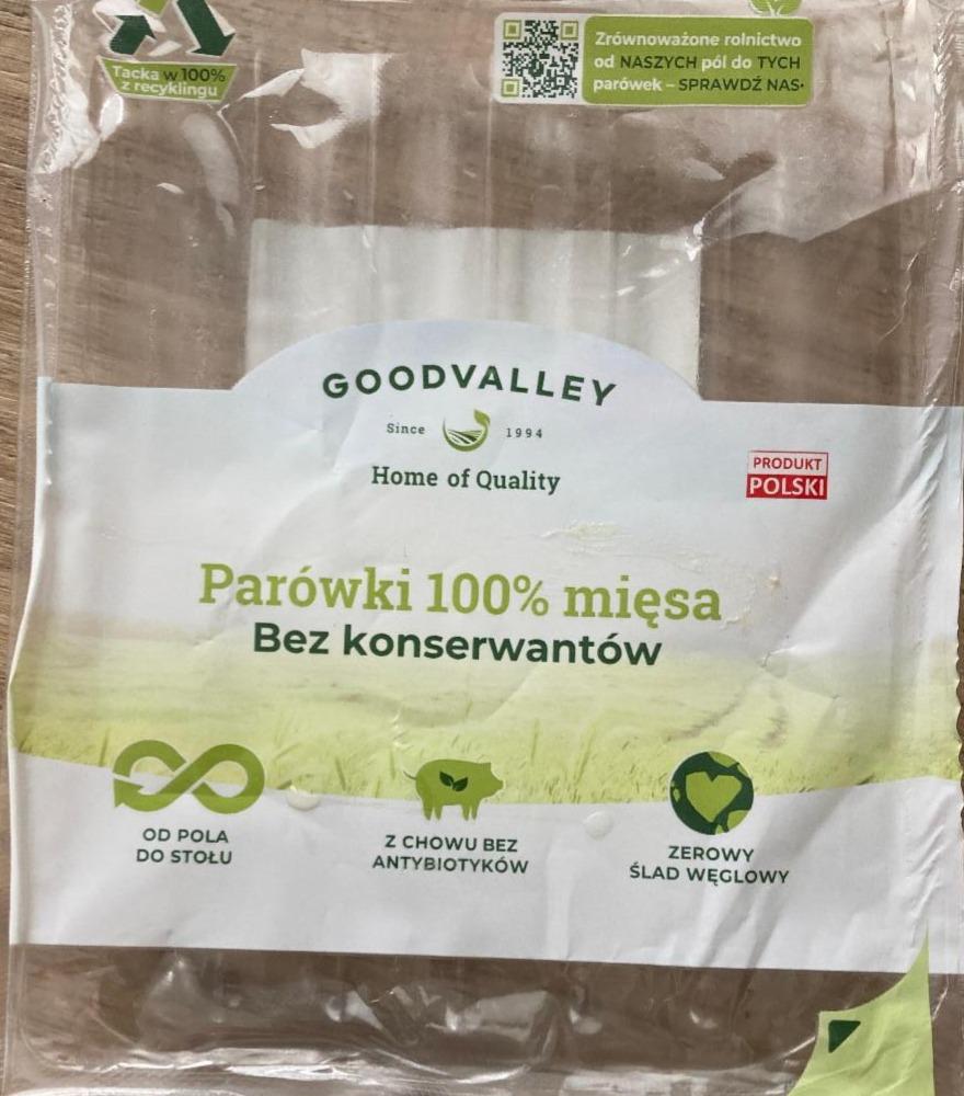 Fotografie - Parówki 100% mięsa Goodvalley