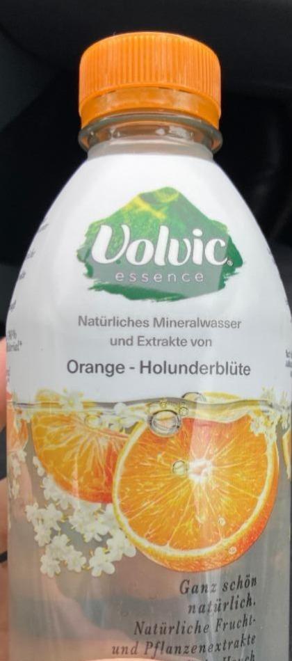 Fotografie - Orange-Holunderblüt Volvic Essence