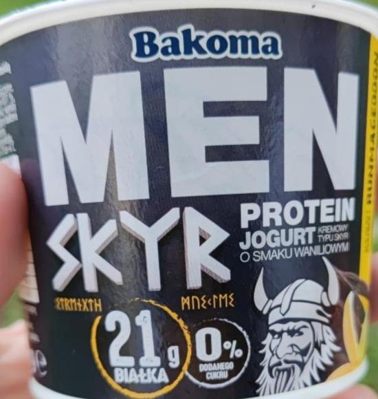 Fotografie - Men Protein Jogurt kremowy Mango-Marakuja typu Skyr Bakoma