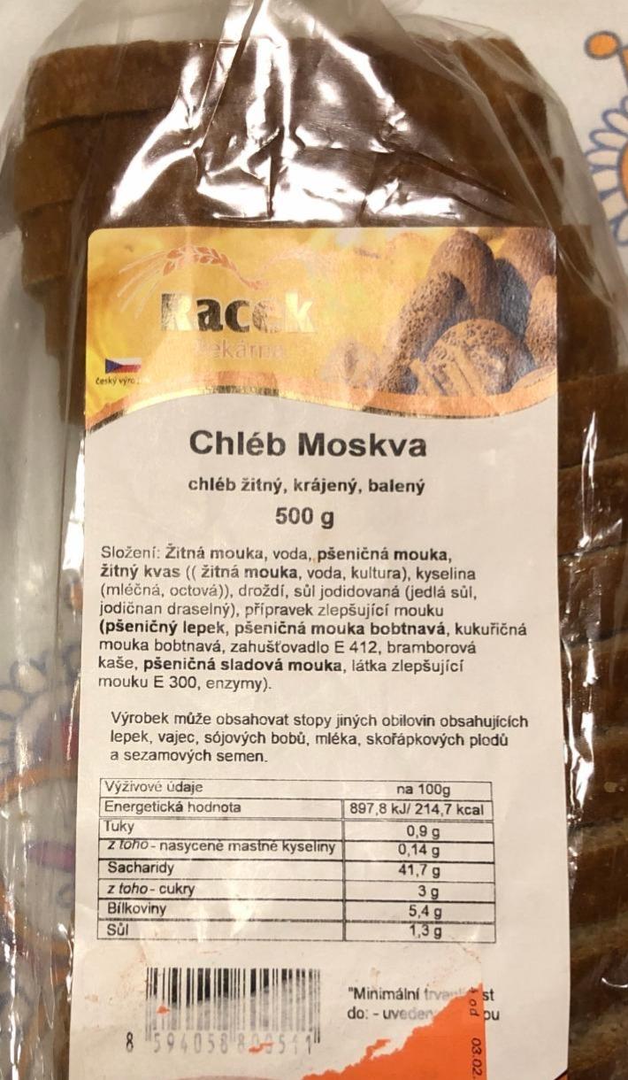 Fotografie - Chléb Moskva Racek