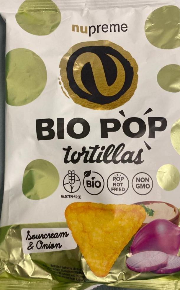 Fotografie - bio pop tortillas Nupreme