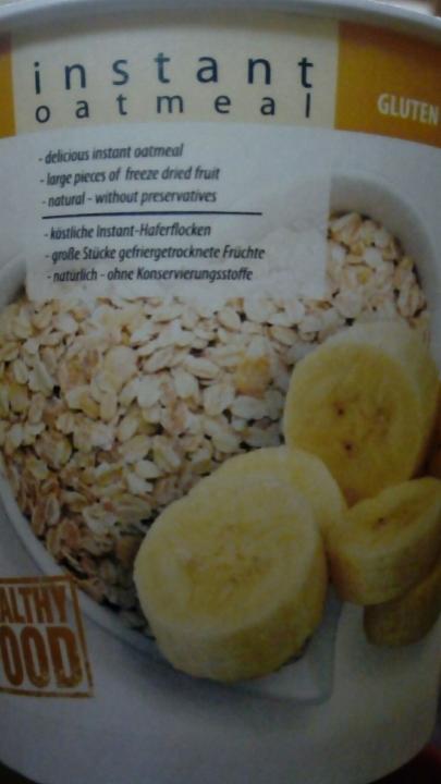 Fotografie - fitness breakfast banana