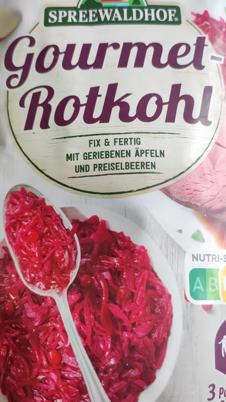 Fotografie - Fix & Fertig Gourmet-Rotkohl Spreewaldhof