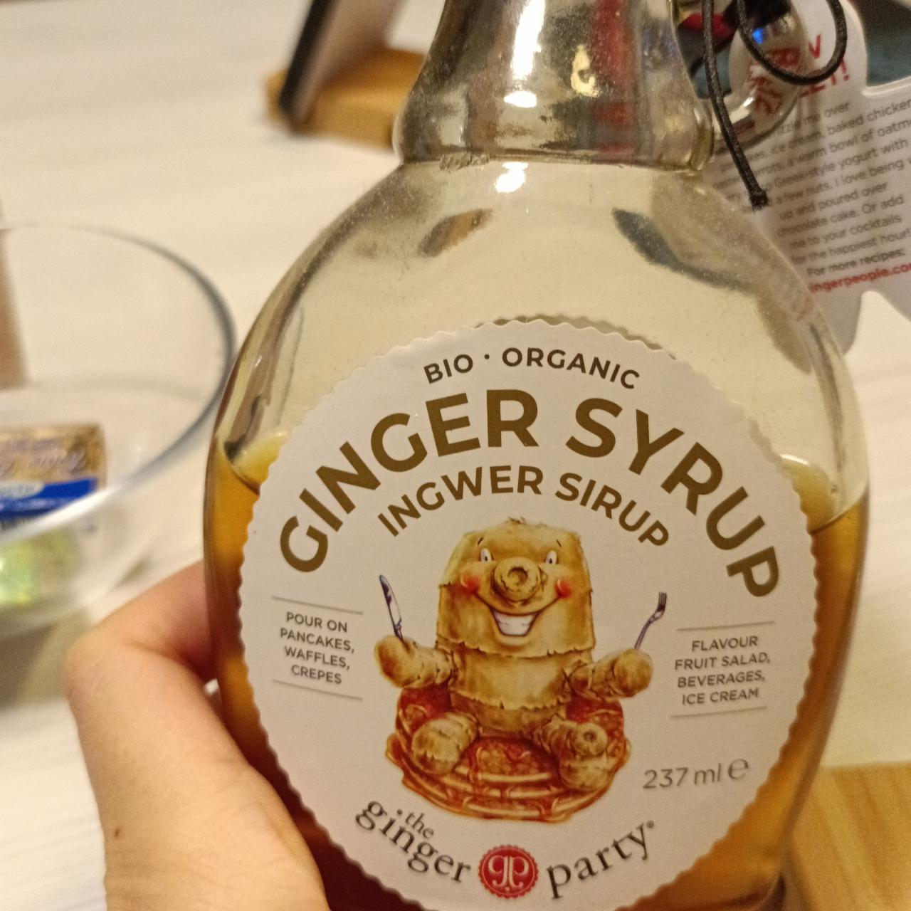 Fotografie - Ginger Syrup Bio Organic