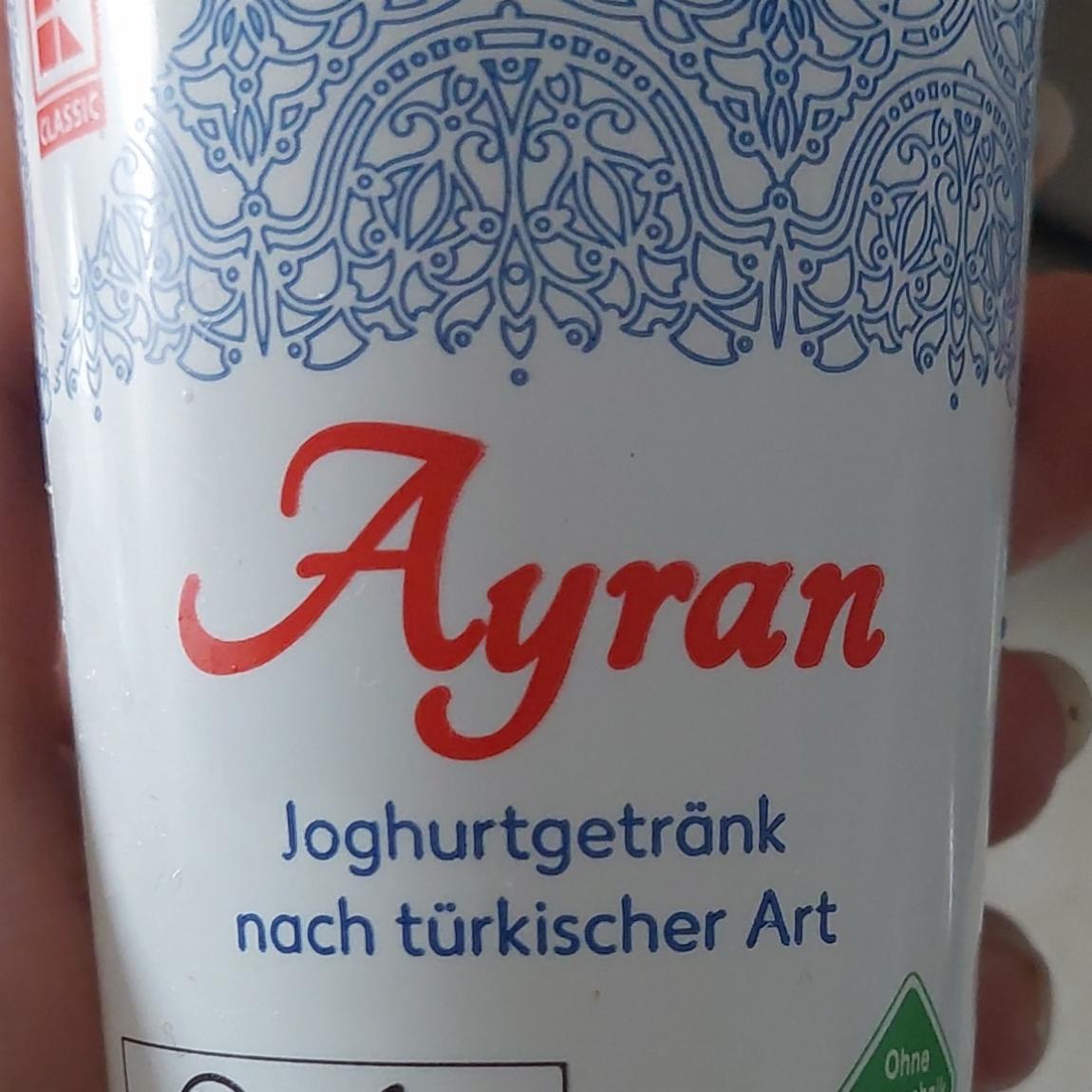 Fotografie - Ayran Joghurtgetränk nach türkischer Art K-Classic