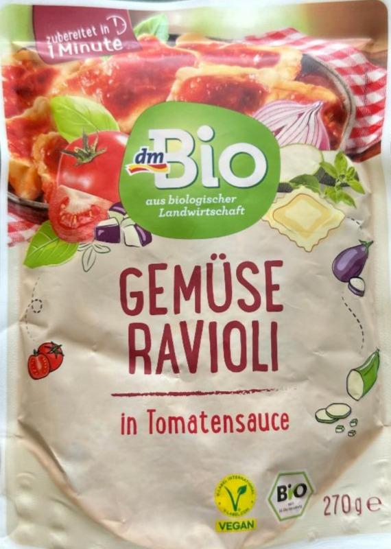 Fotografie - Gemüse Ravioli in Tomatensauce dmBio