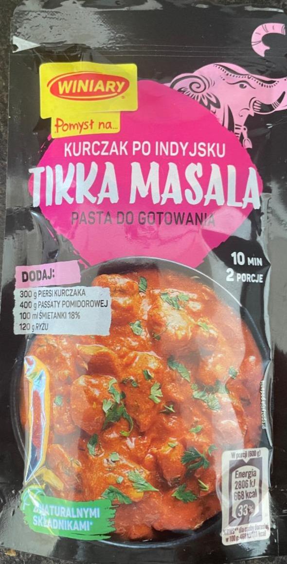 Fotografie - Kurczak po indyjsku tikka masala Winiary