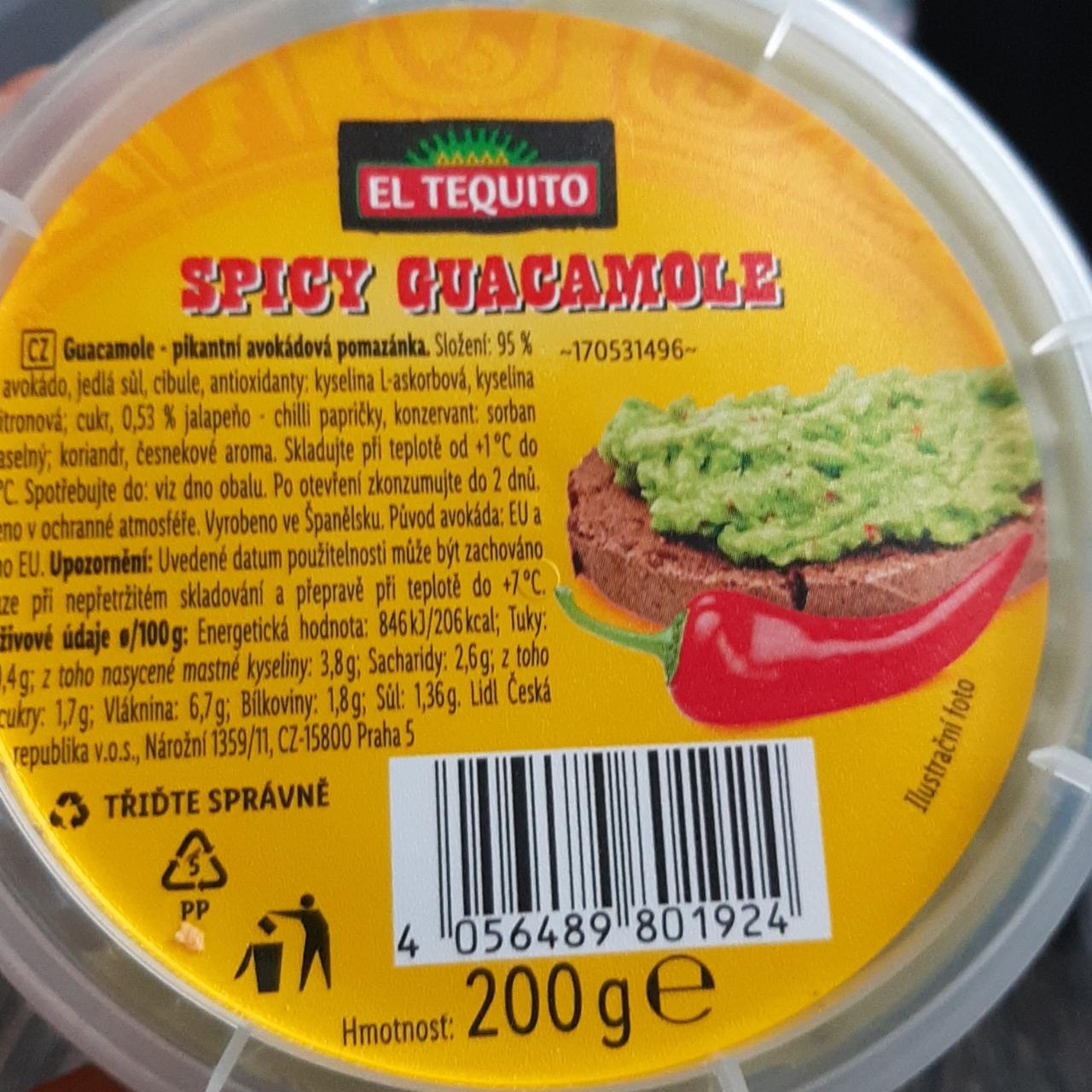 Fotografie - Spicy Guacamole El Tequito