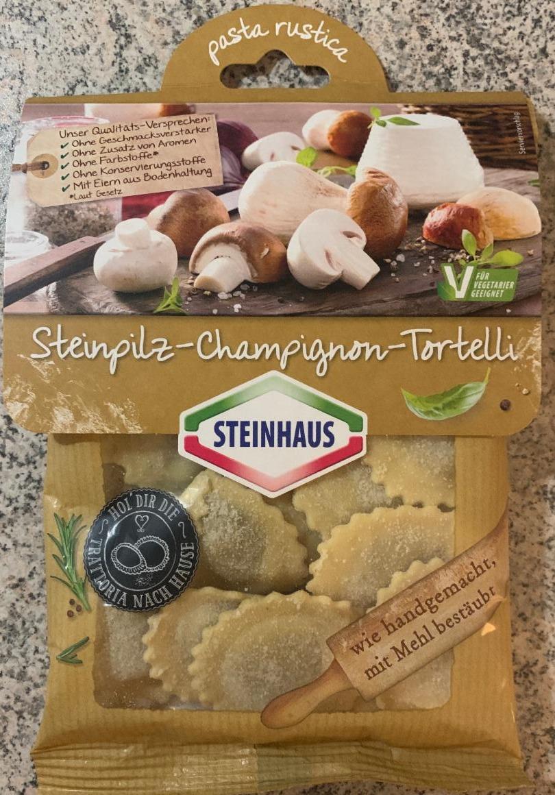 Fotografie - Steinpilz-Champignon-Tortelli Steinhaus