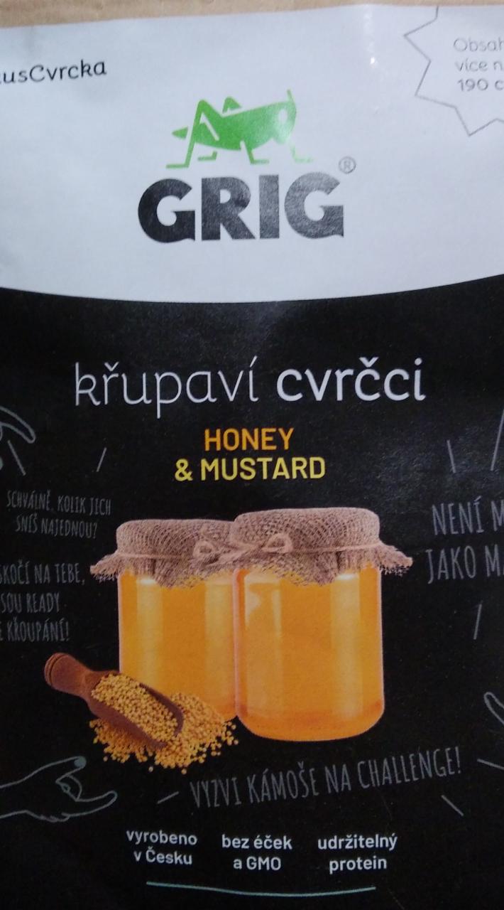 Fotografie - křupaví cvrčci GRIG honey & mustard