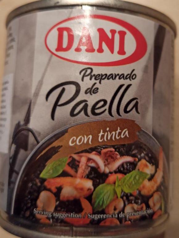 Fotografie - Paella con tinta