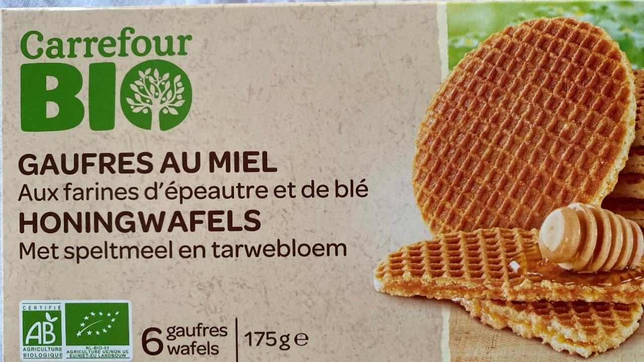 Fotografie - Gaufres au miel Carrefour Bio