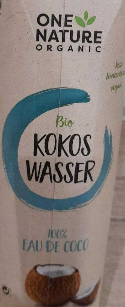 Fotografie - Bio Kokos Wasser 100% One Nature