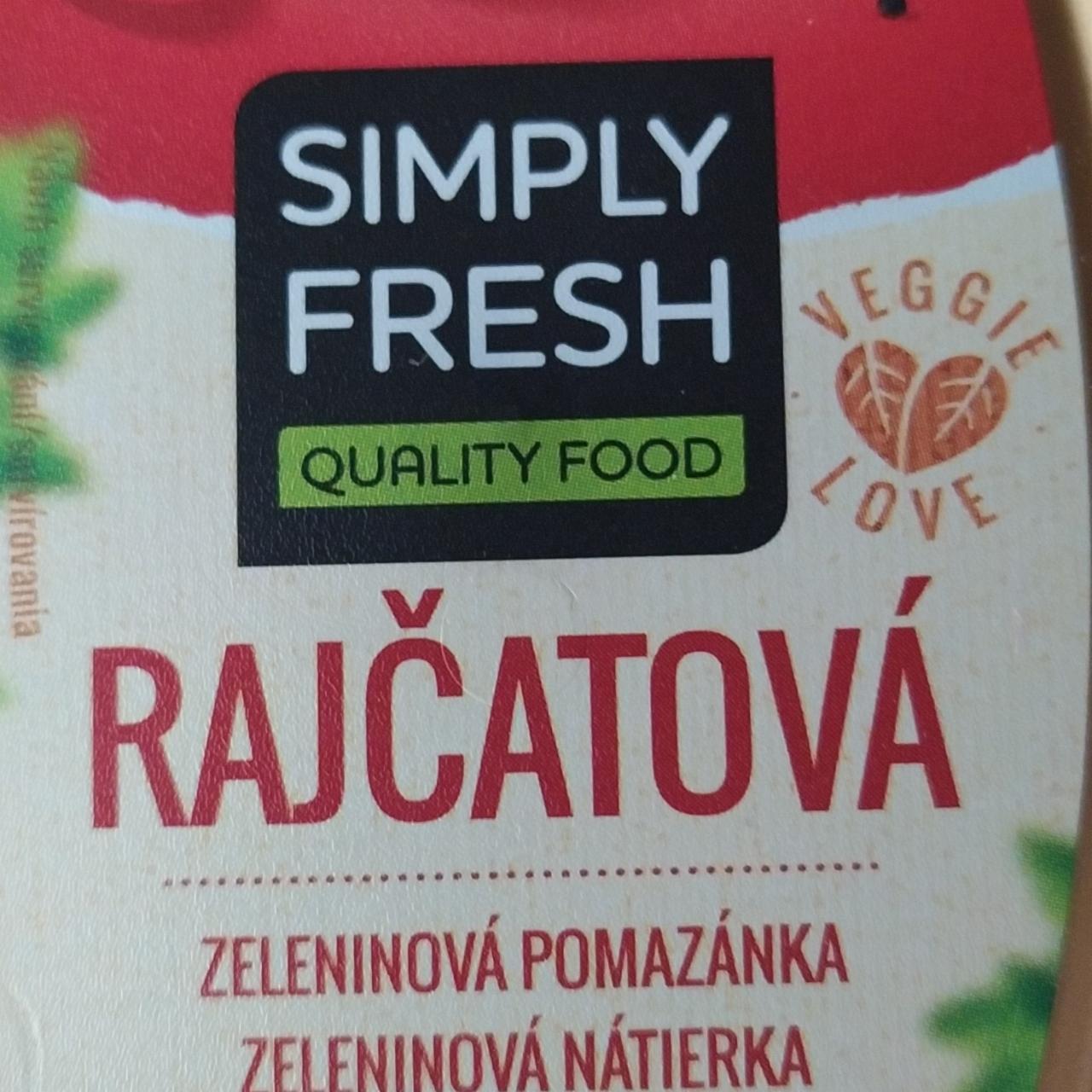 Fotografie - Rajčatová zeleninová pomazánka Simply Fresh