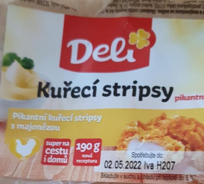 Fotografie - Kuřecí stripsy pikantní Deli