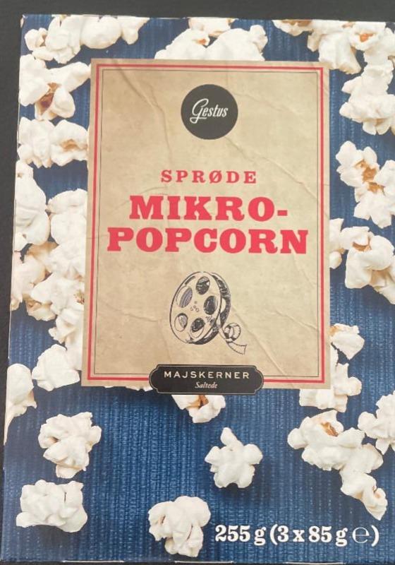 Fotografie - Mikro popcorn sprøde Gestus