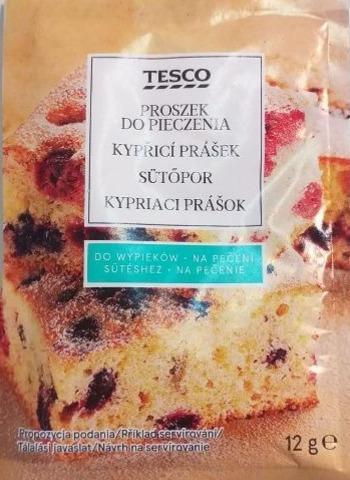 Fotografie - Kypřící prášek do pečiva Tesco